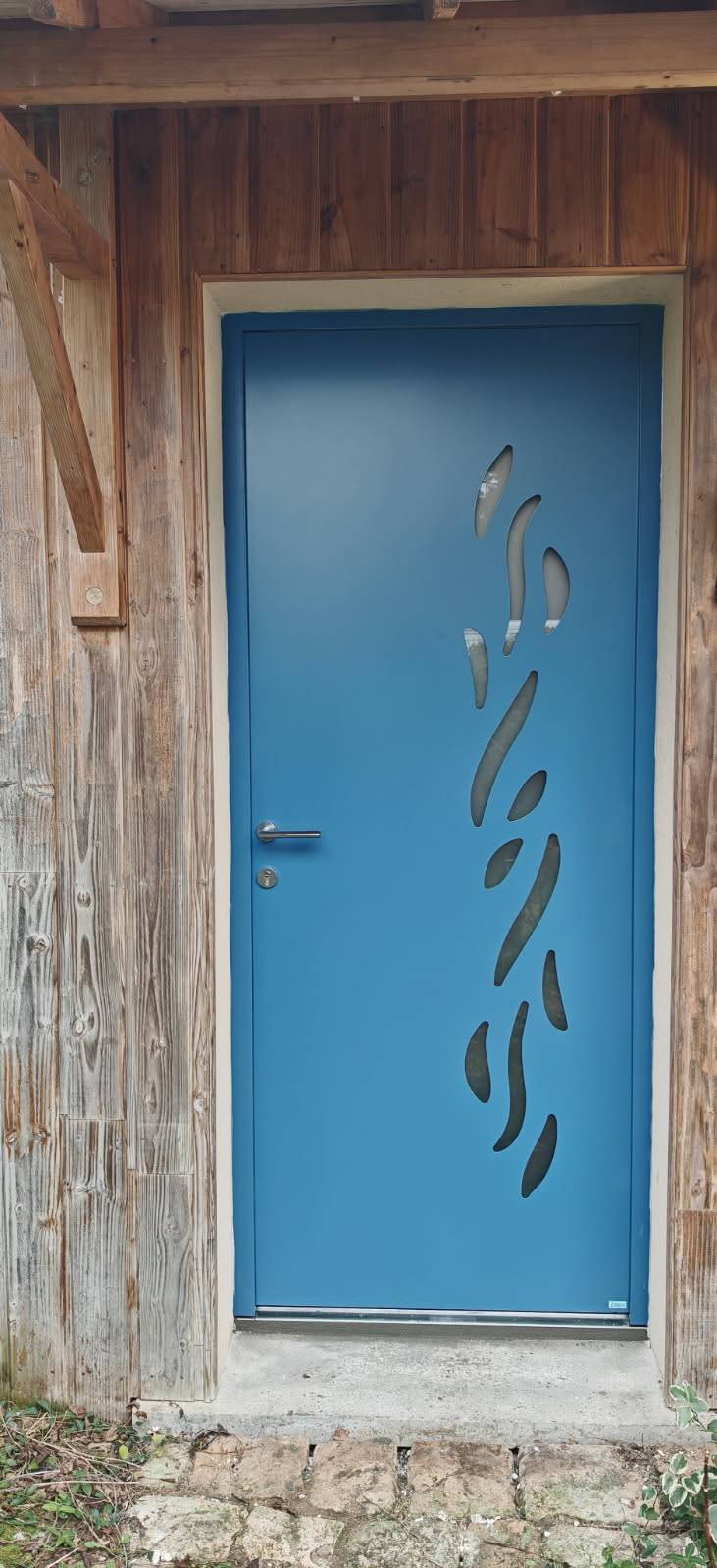 PORTEALUMINIUM BLEU