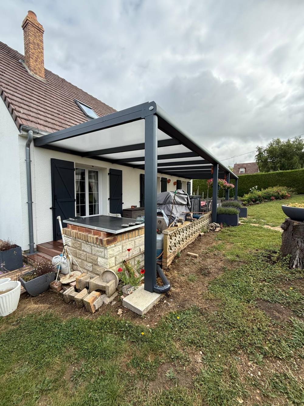 pergola vu gauche