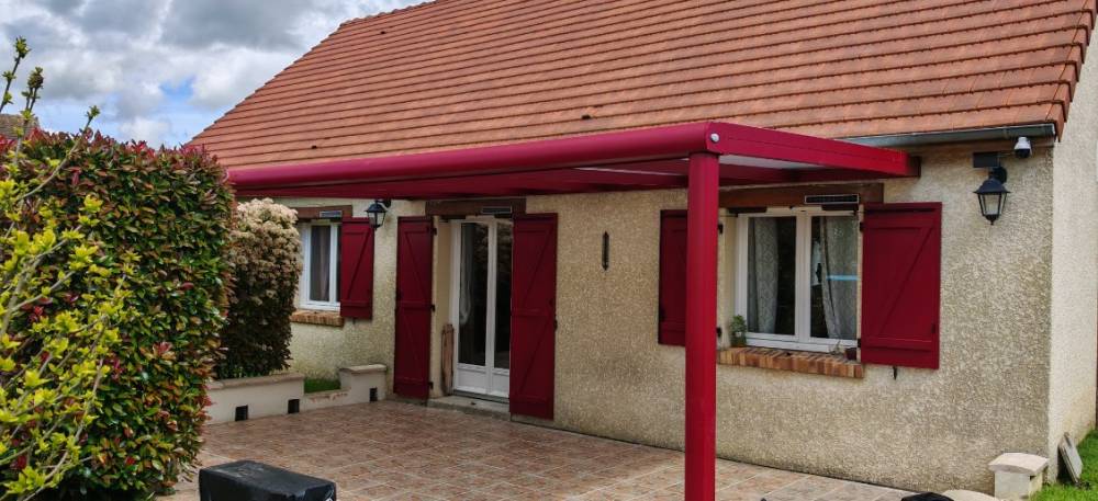 pergola rouge heudicourt