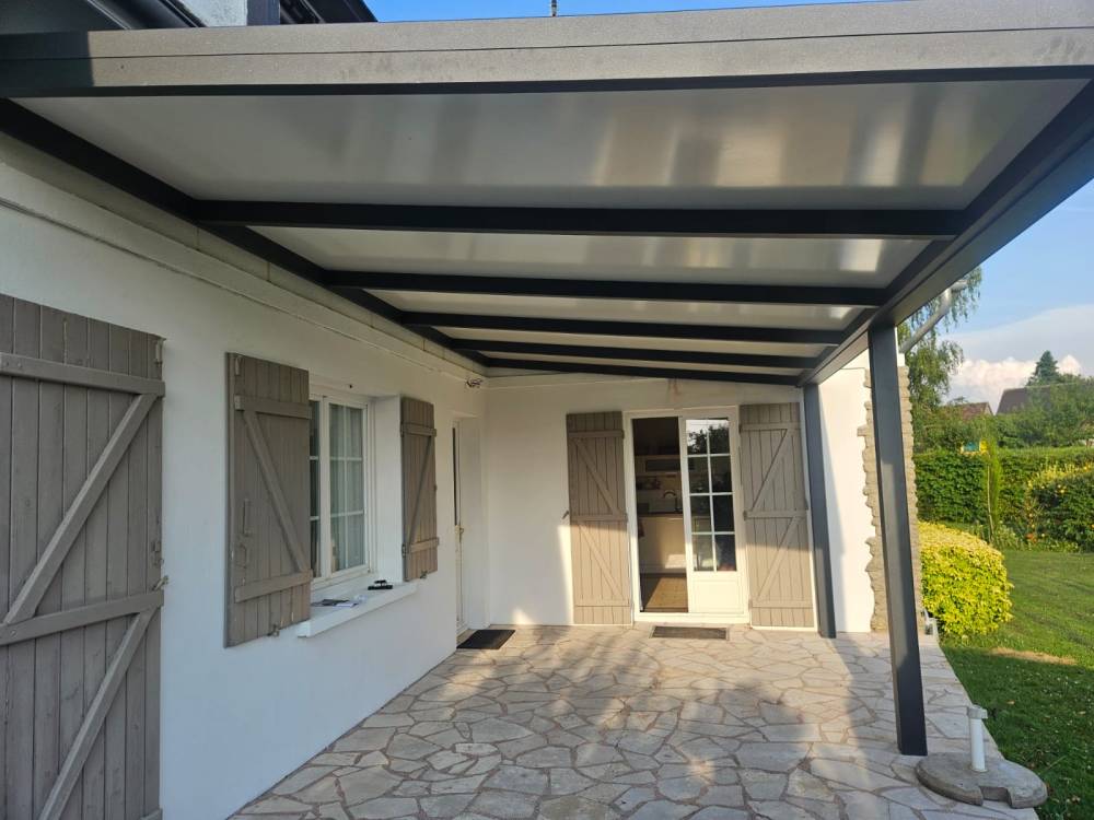 pergola plaque de toiture