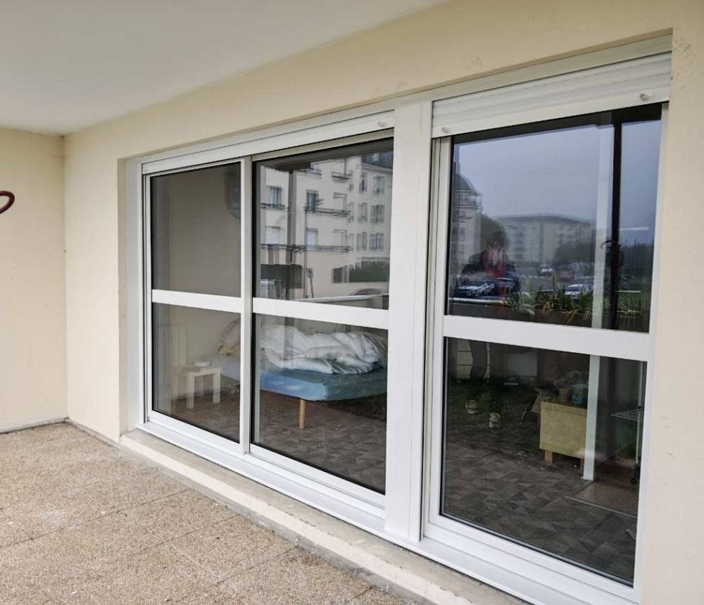 coulissant pvc immeible cergy