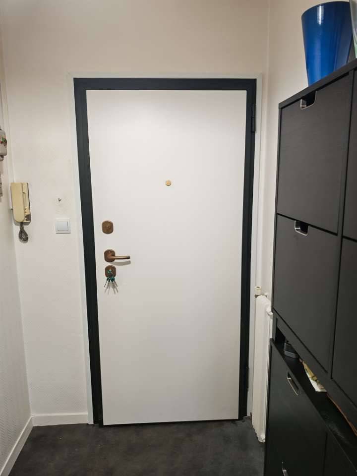 porte blindé blanc int